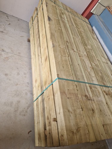 Packs green treated - of,