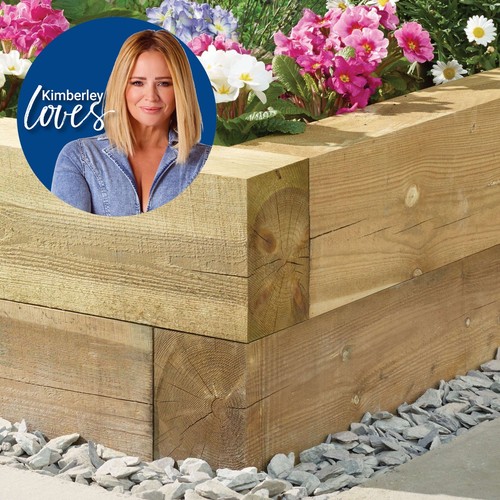Timber garden sleeper - timber,