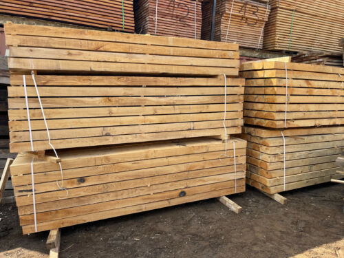 New hardwood oak railway - new, hardwood,