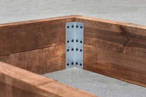 Tier corner galvanised - 2-tier,