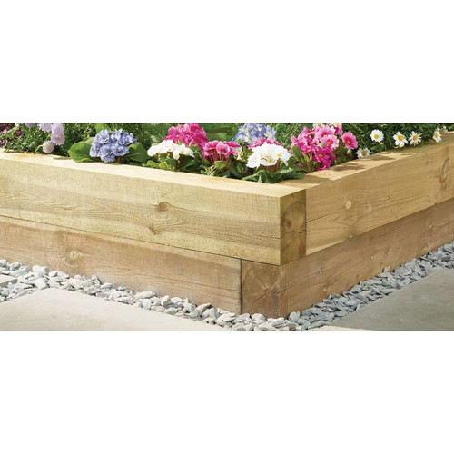 Timber garden sleeper - timber,