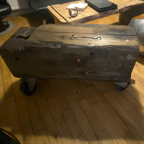 Reclaimed wood beam - wood,