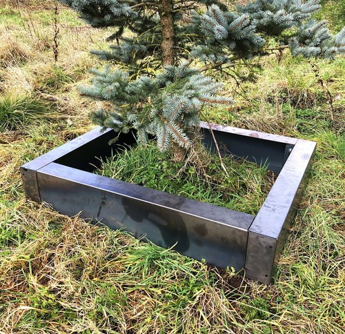 Rustic steel railway - railway, sleepers
