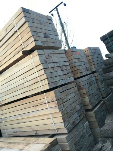 New hardwood oak railway - hardwood,